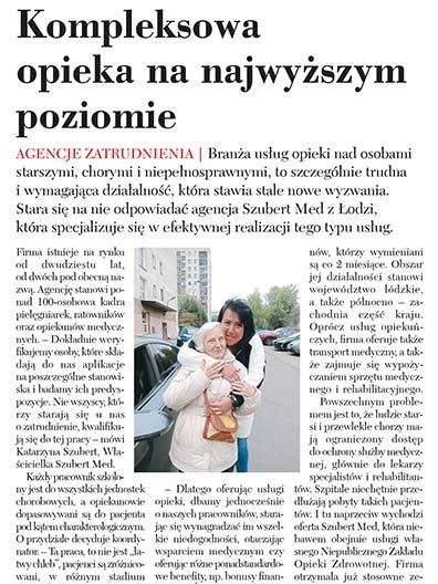 Kompleksowa opieka na najwyższym poziomie