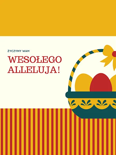 Radosnych Świąt Wielkanocnych